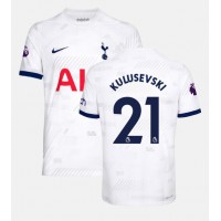 Moški Nogometni dresi Tottenham Hotspur Dejan Kulusevski #21 Domači 2023-24 Kratek Rokav